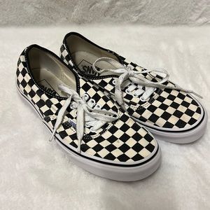 Checkered Vans